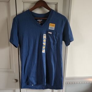 Ariat Women's Classic Blue Short Sleeve Tee